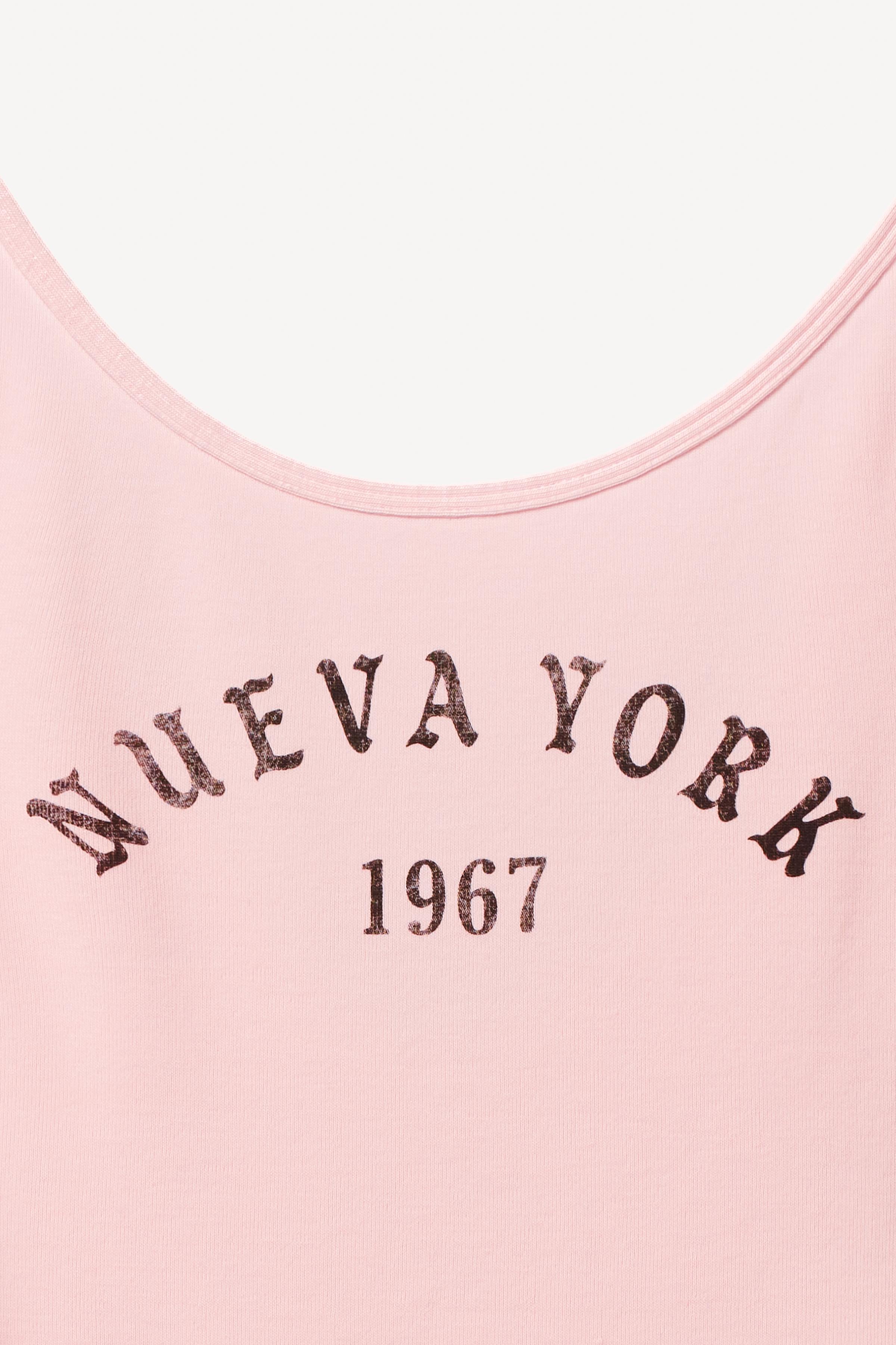 WILLY CHAVARRIA X ZARA FRONT TEXT BODYSUIT